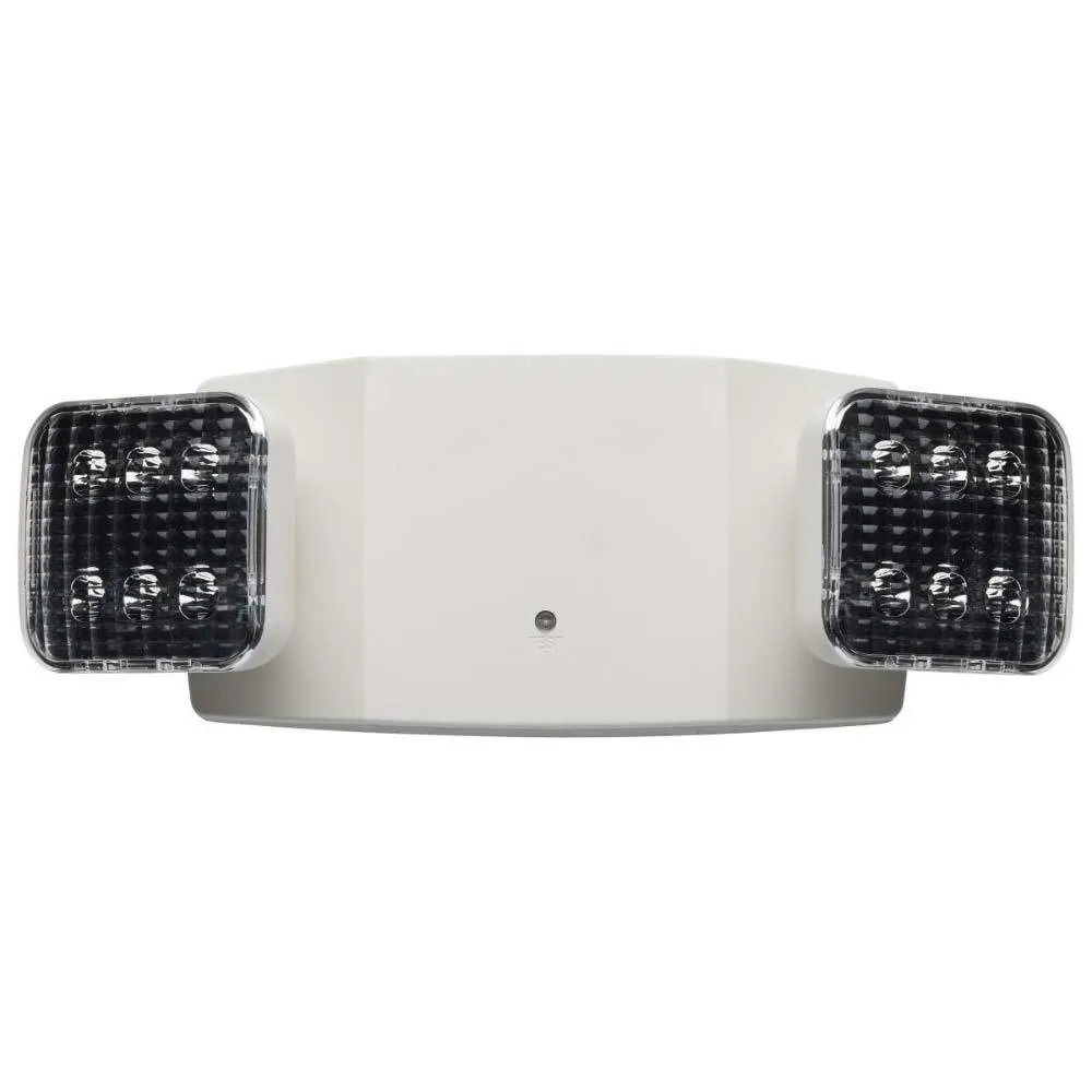 120/277 Volts LED Emergency Light Universal Mounting, White