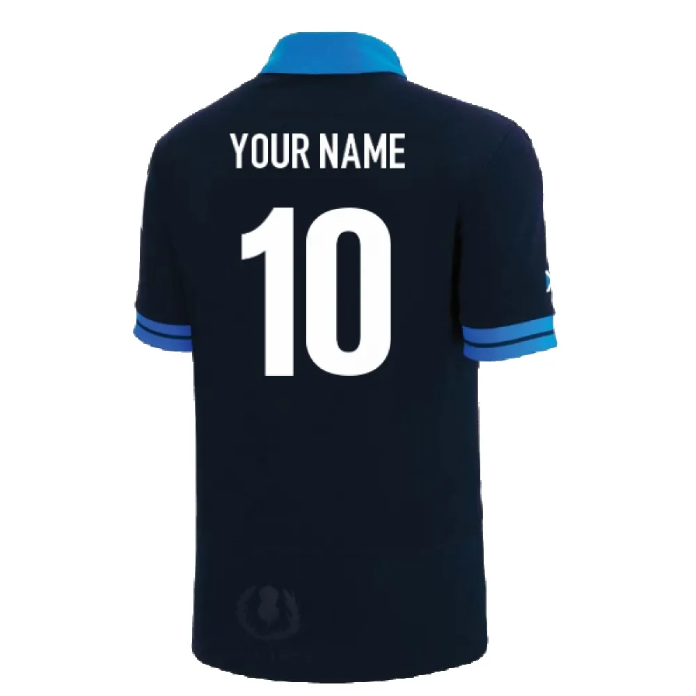 2022-2023 Scotland Home Classic Cotton Rugby Shirt (Your Name)