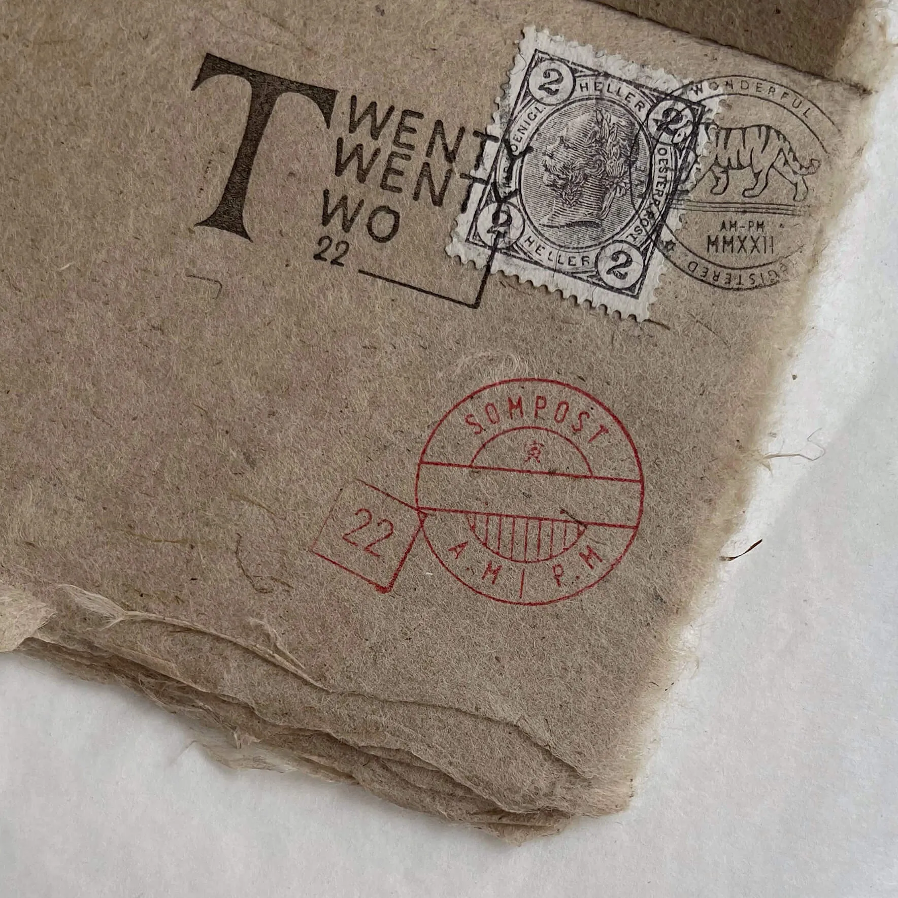 2023 Postmark Rubber Stamp: Revision ver.