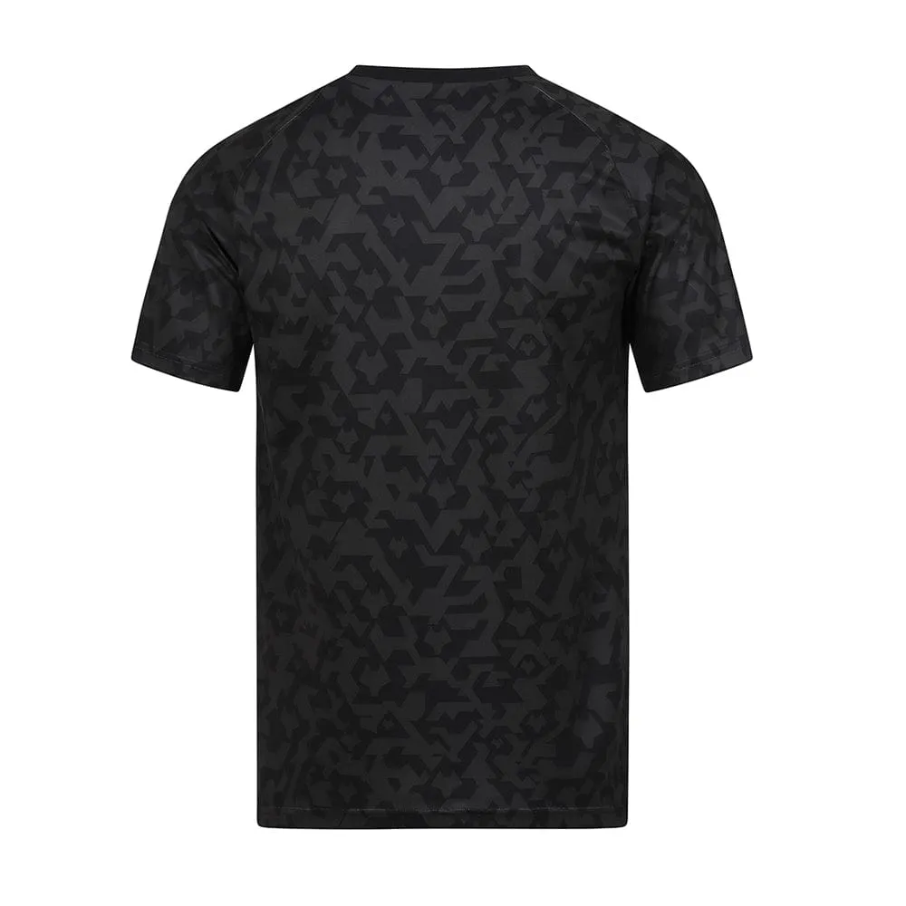 2024-25 Pre Match T-Shirt - Black/Gold