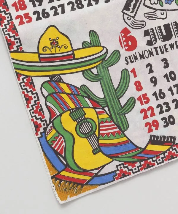 2025 Vibrant Mexican Calavera Wall Calendar - Decorative and Festive Día de los Muertos Art