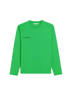 365 Midweight Long Sleeve T-shirt—Jade Green