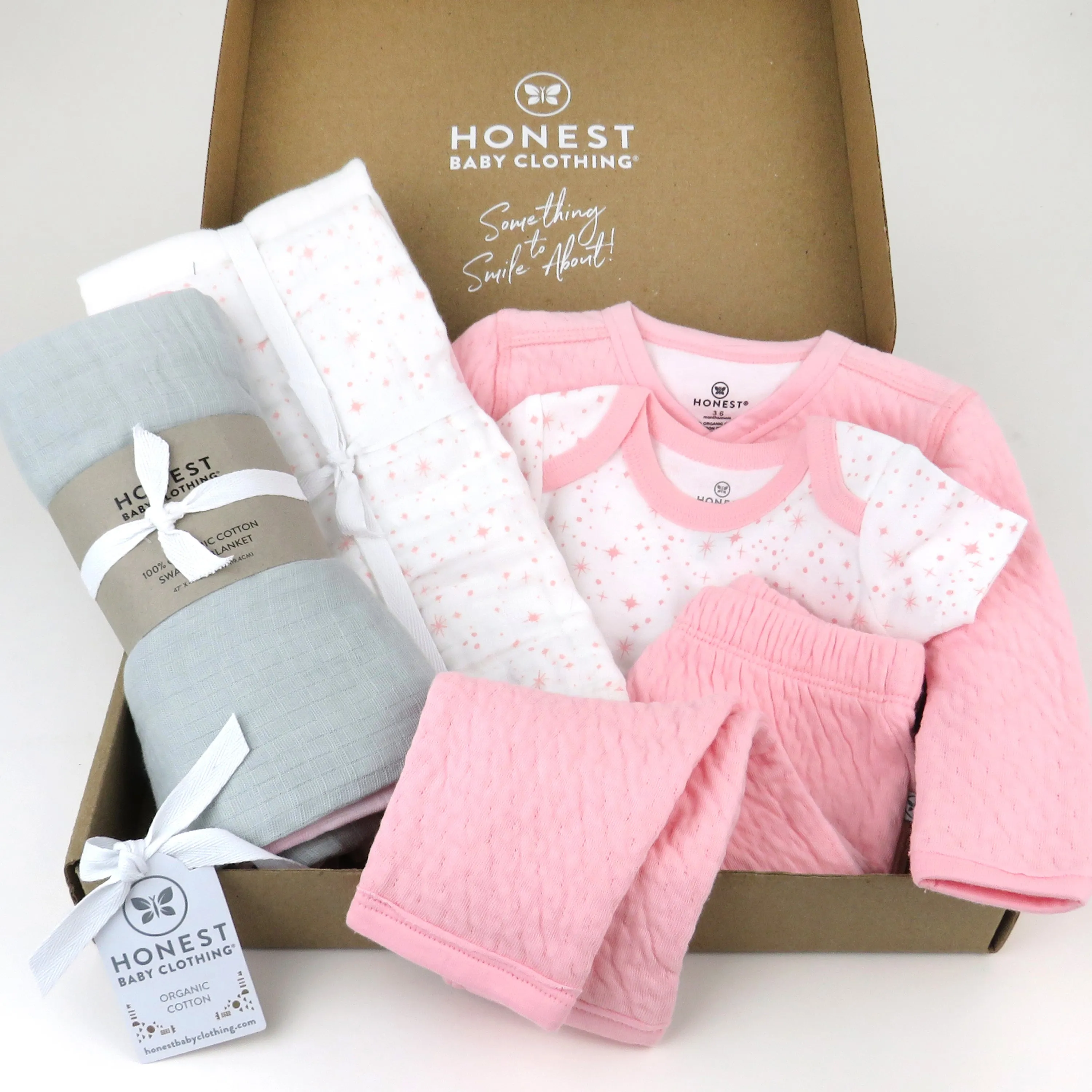 6-Piece TAKE ME HOME Organic Cotton Gift Set