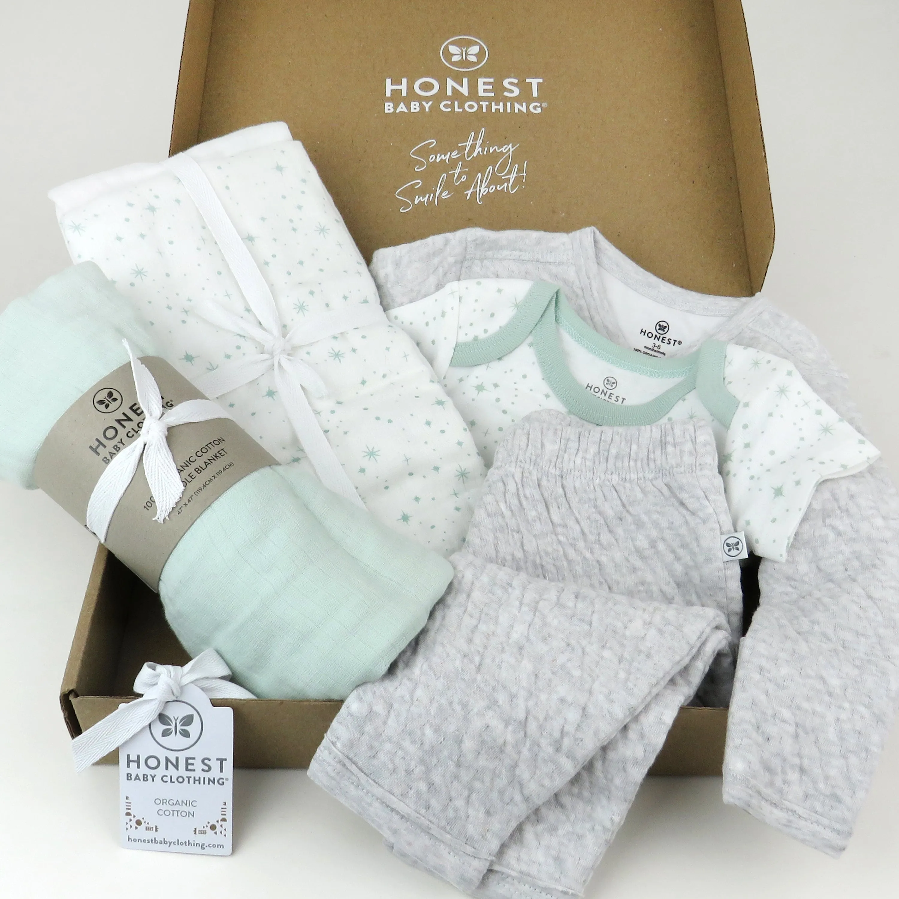 6-Piece TAKE ME HOME Organic Cotton Gift Set