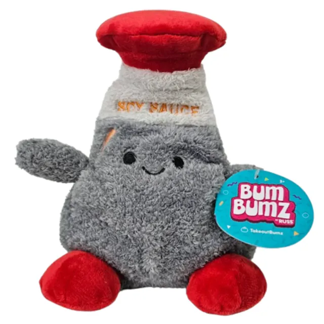 7" Bumbumz Takeout Soy Sauce Spence Stuffed Plush