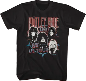 '85 US Tour Motley Crue T-Shirt