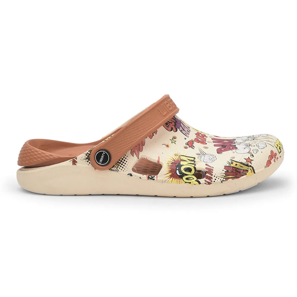 A-HA By Liberty LPMXT-810 Men Cream Clogs