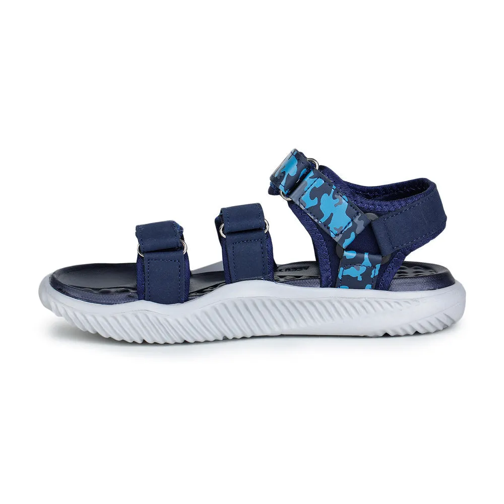 A-HA Casual Blue Sandals For Men STAMINA-9 By Liberty