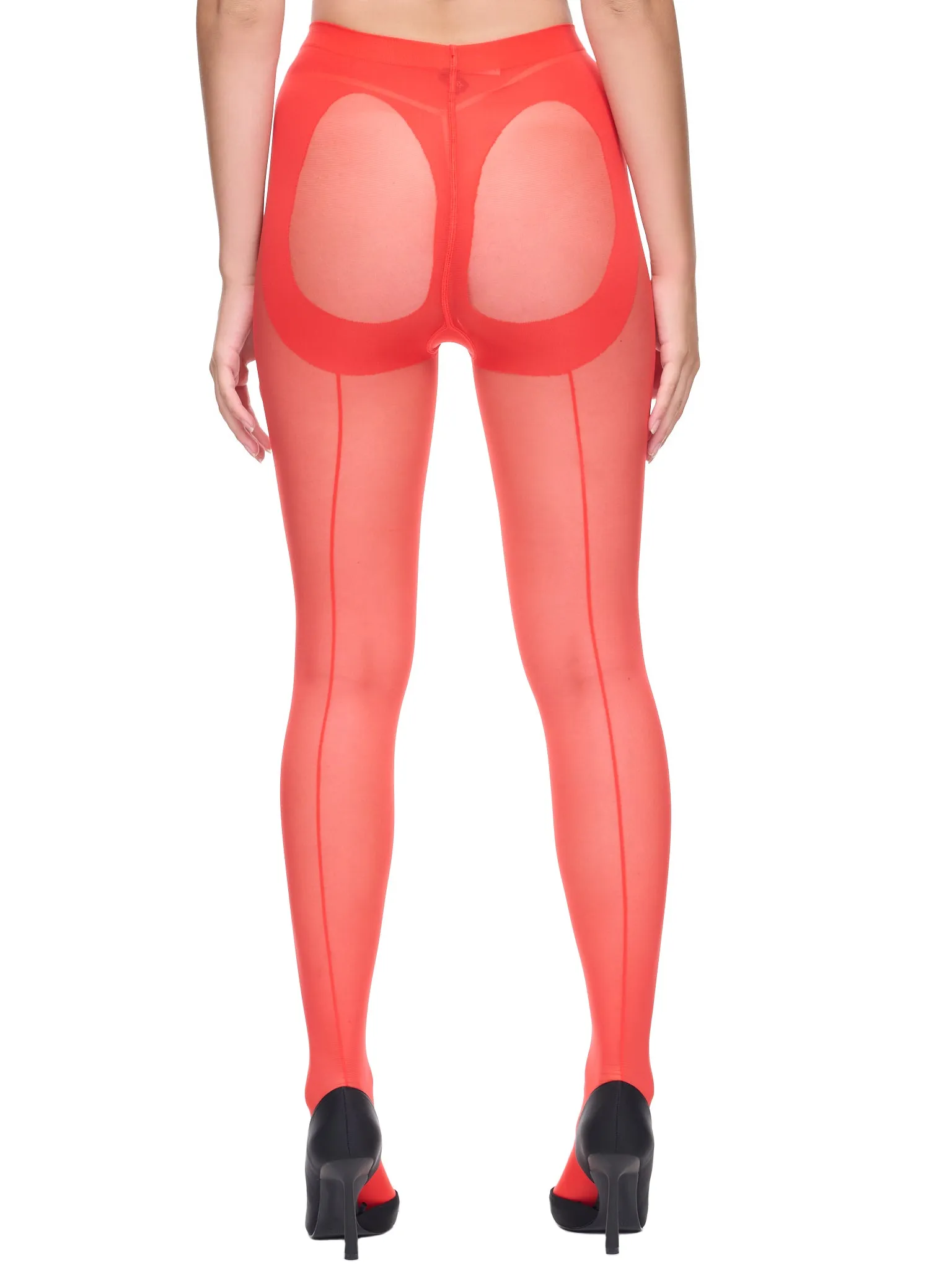 A Tights (14892-MUGLER-A-RED)