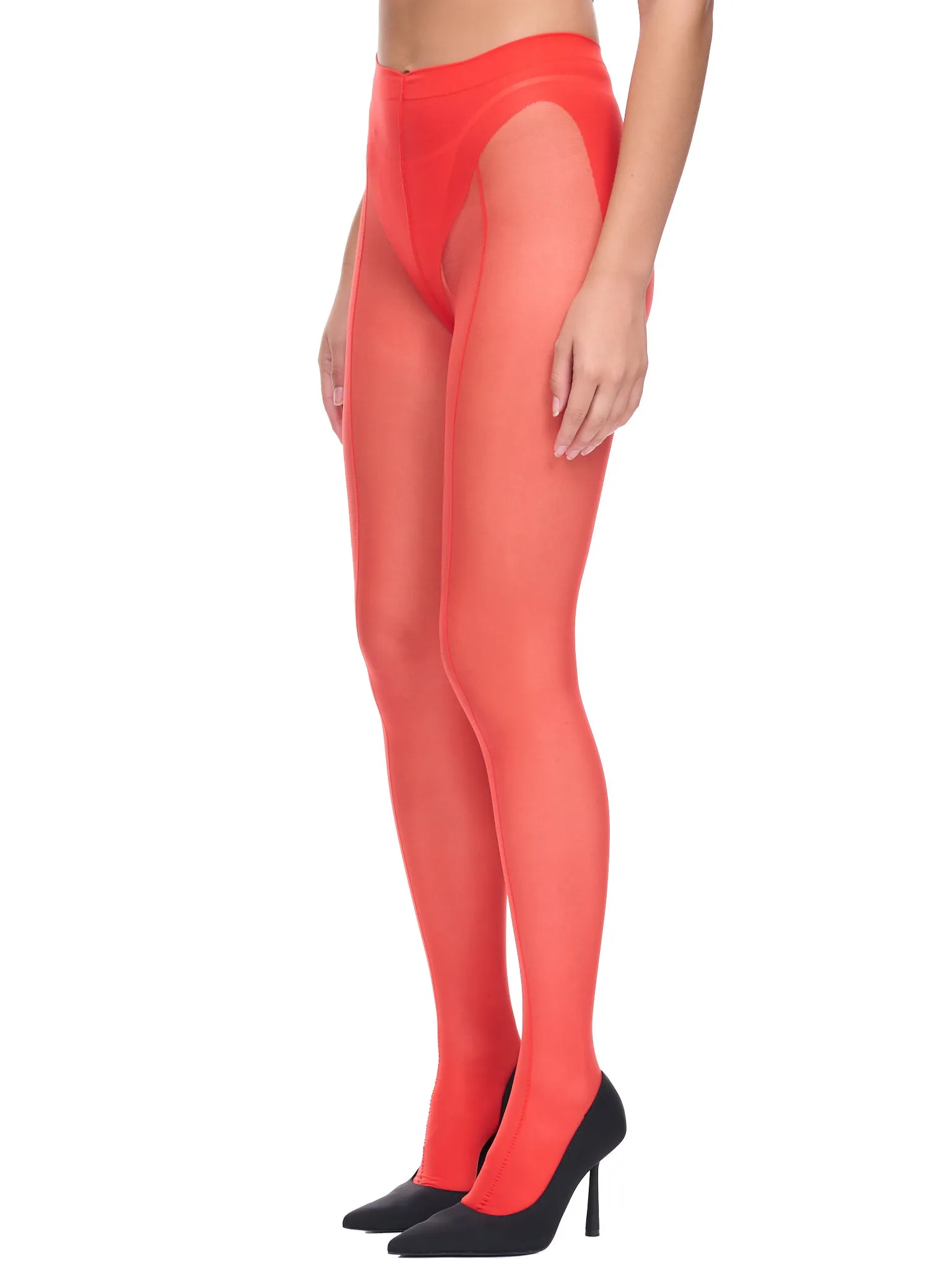 A Tights (14892-MUGLER-A-RED)