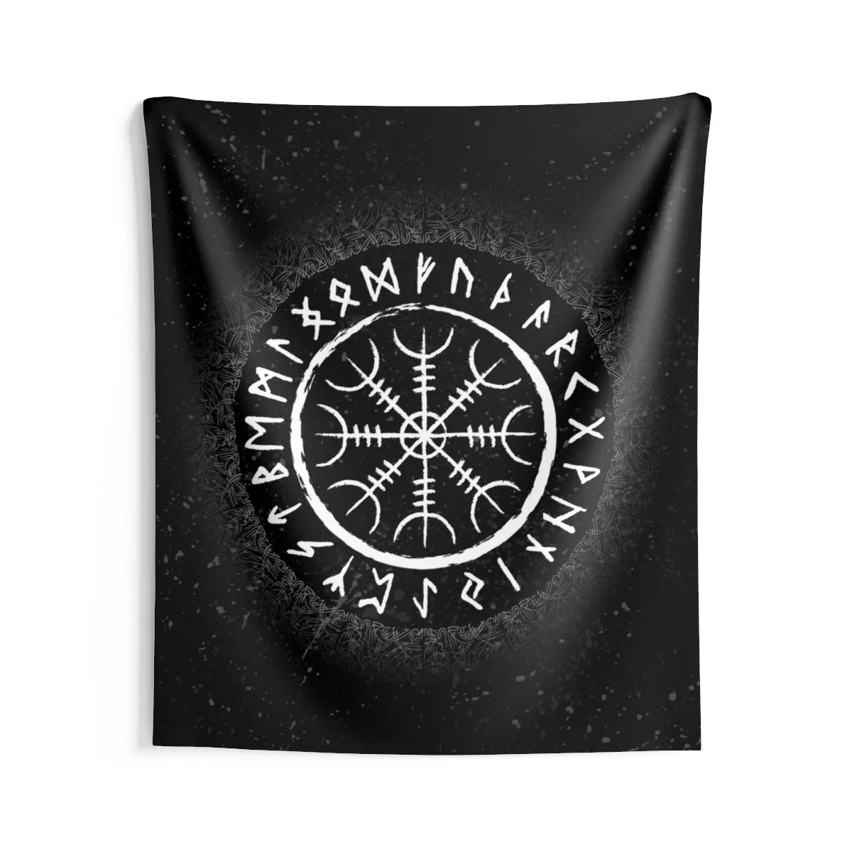 Aegishjalmur Helm of Awe Wall Tapestry