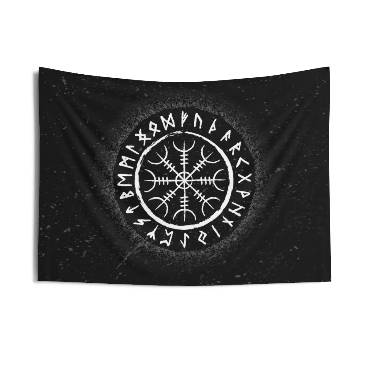 Aegishjalmur Helm of Awe Wall Tapestry