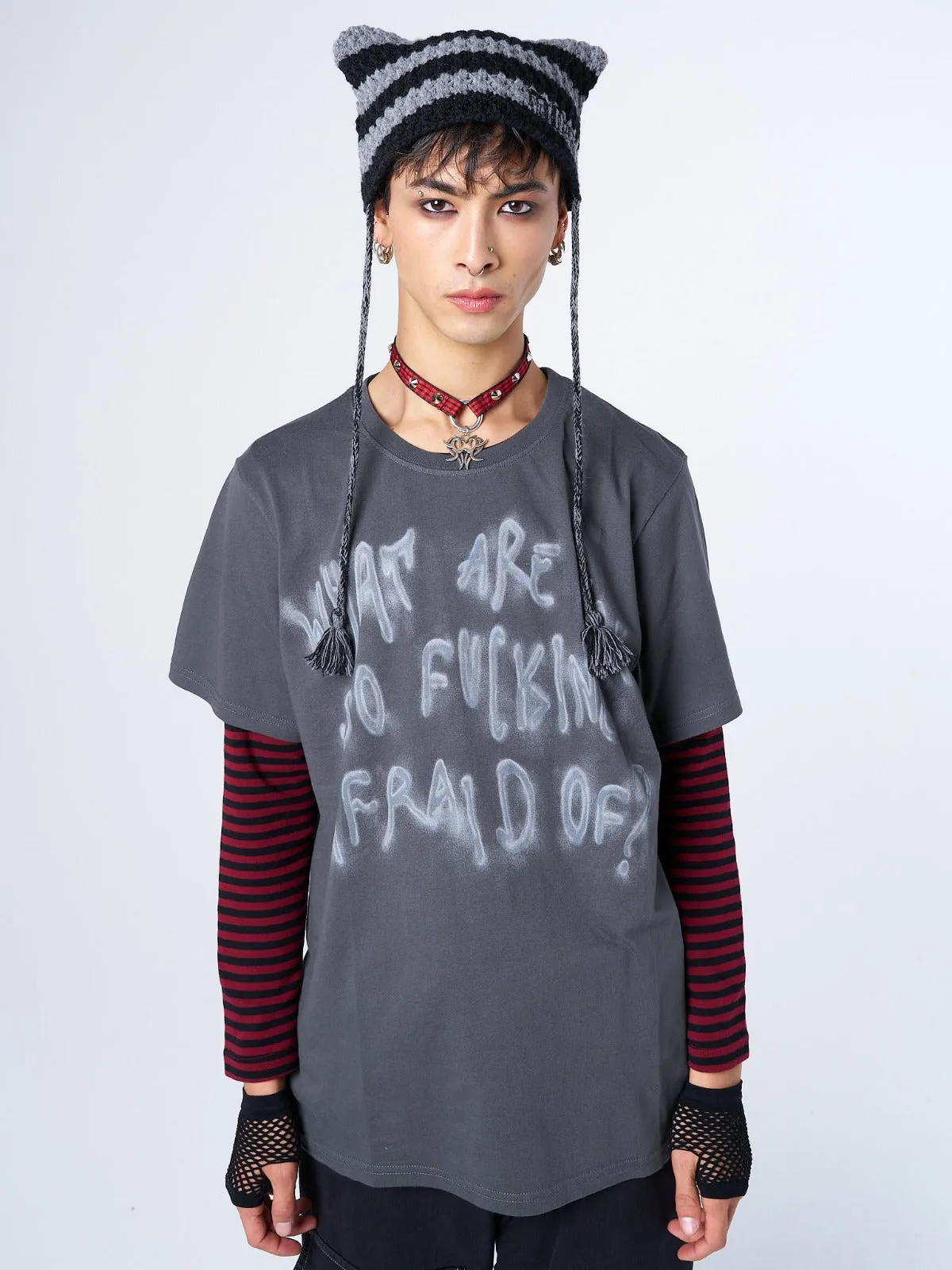 Afraid Of Grey Graphic T-shirt