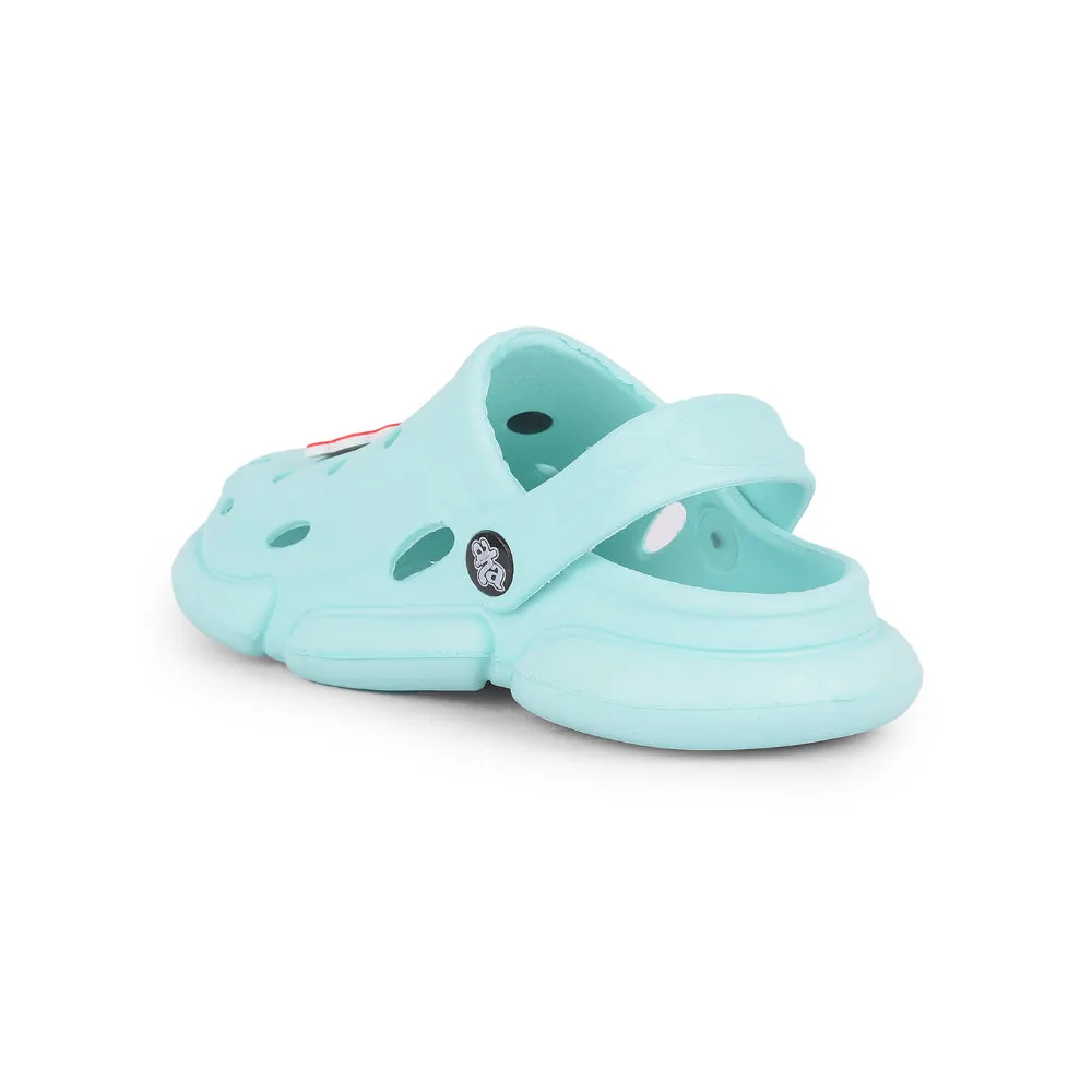 AHA Casual Green Clogs For Kids ZQ-SH-018 By Liberty