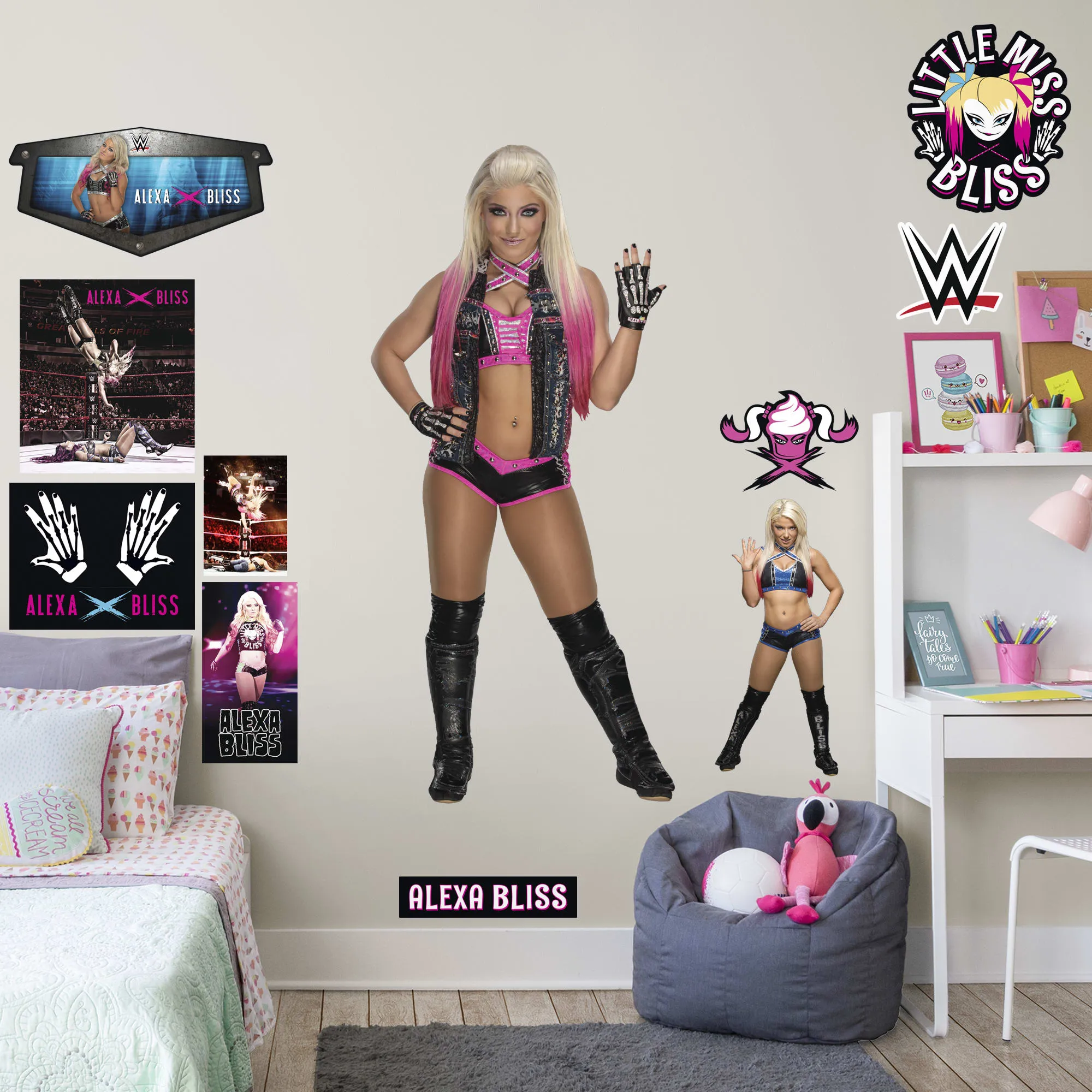 Alexa Bliss - Officially Licensed Removable Wall Decal