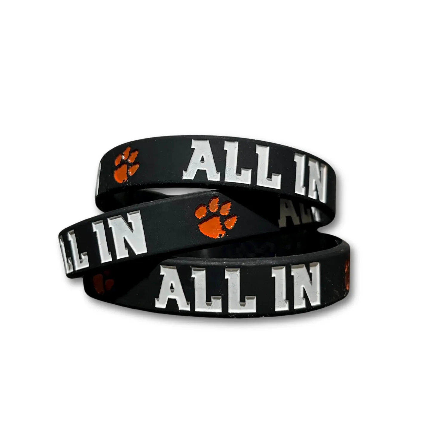 All In Rubber Bracelet- (Multiple Colors)