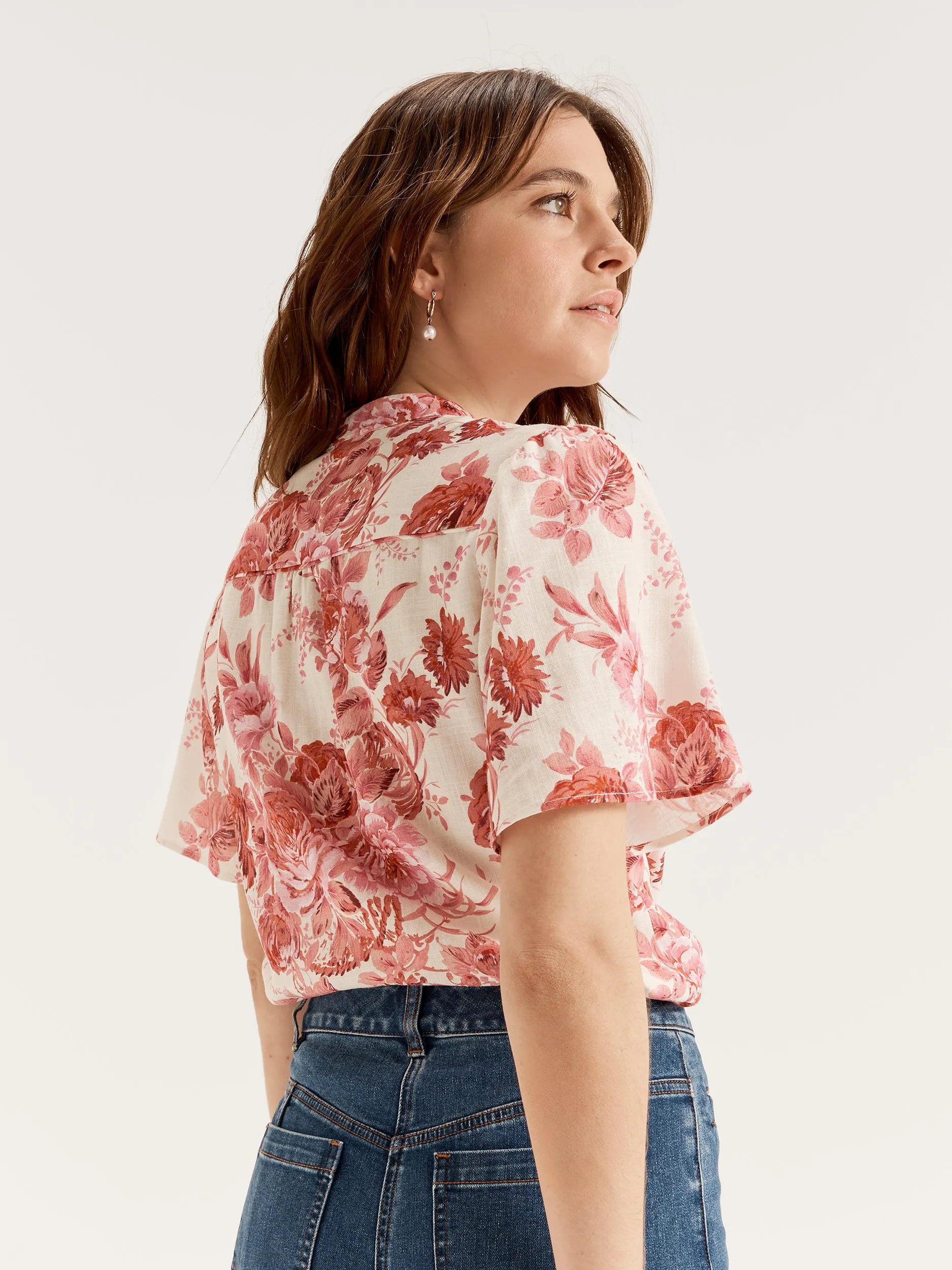 Amalfi Bloom Blouse