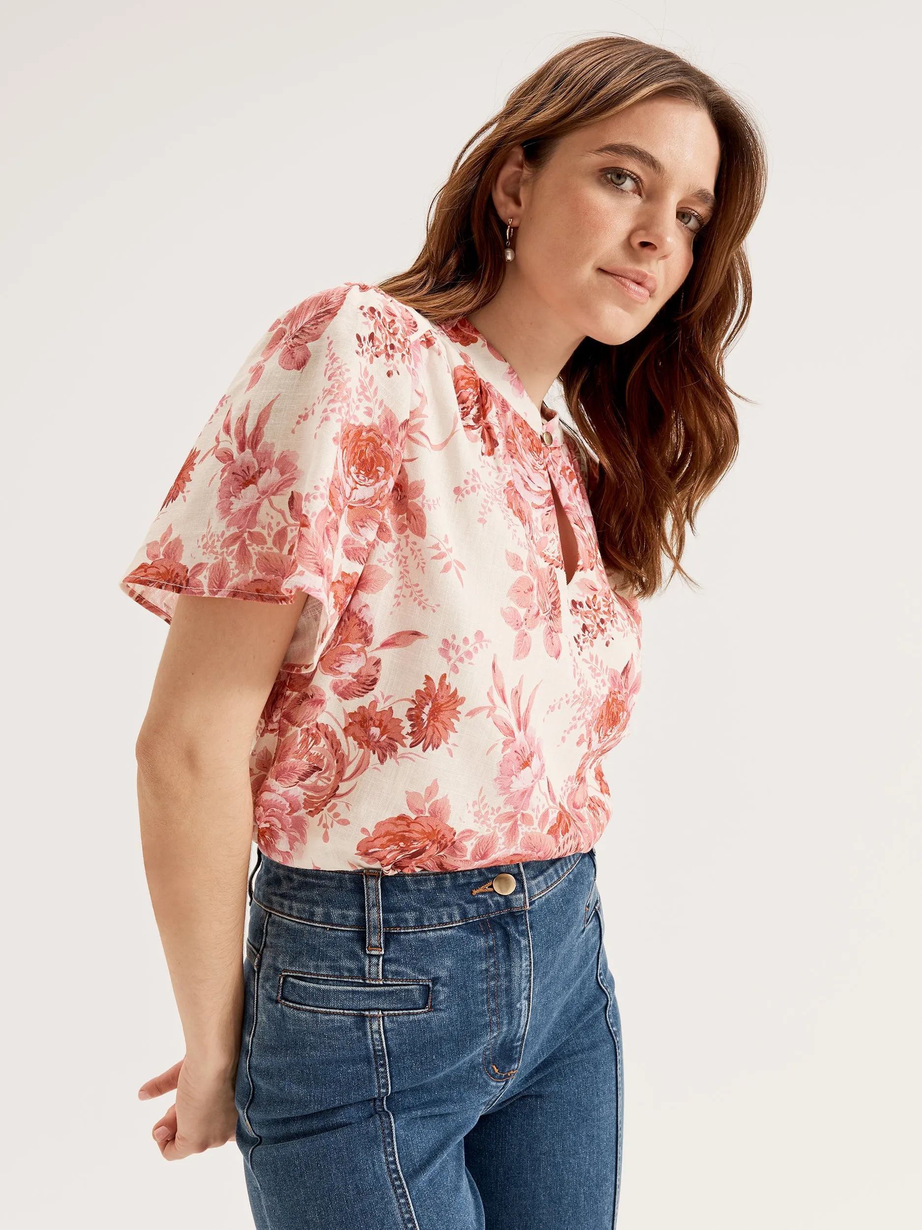 Amalfi Bloom Blouse