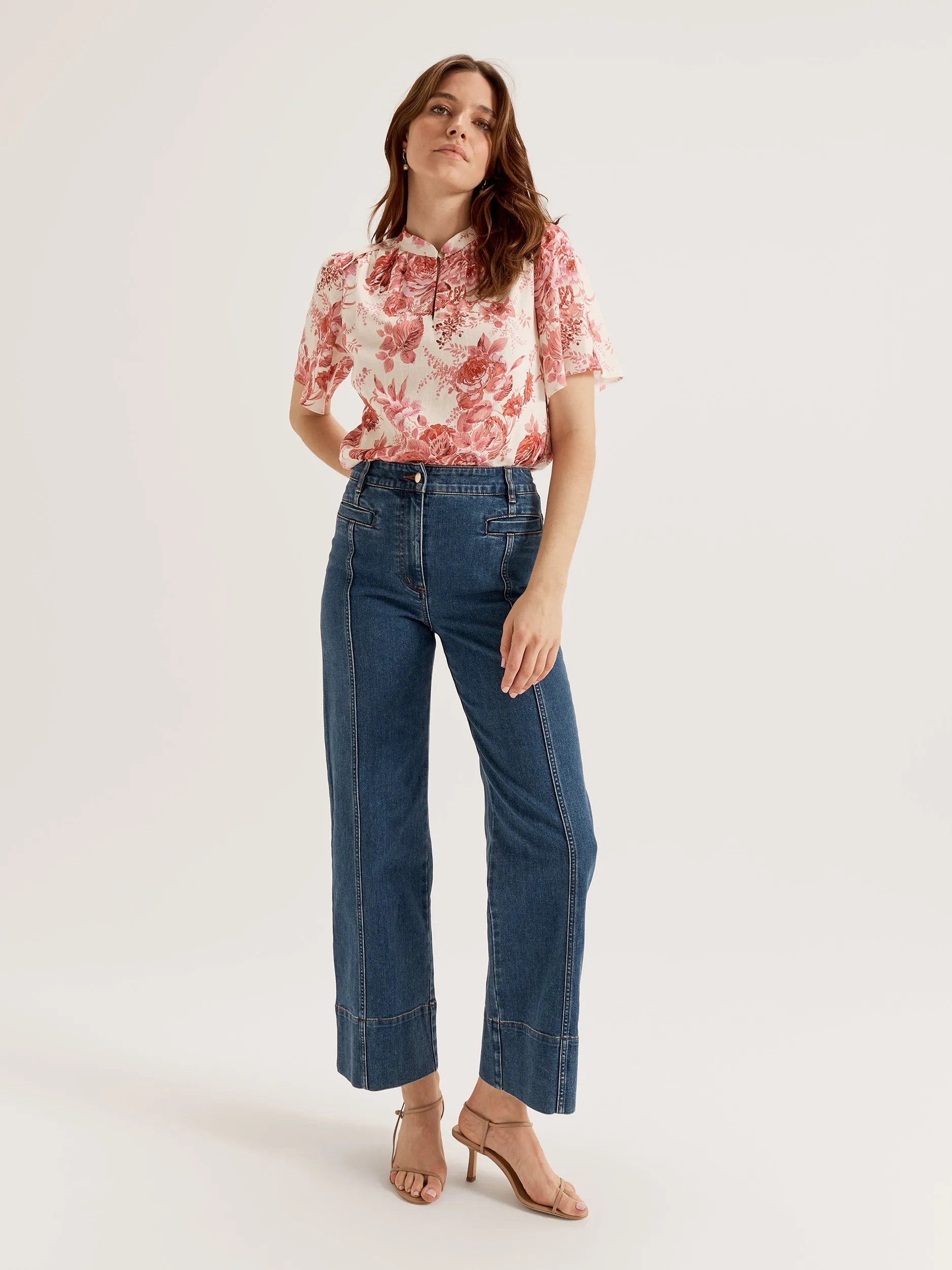 Amalfi Bloom Blouse