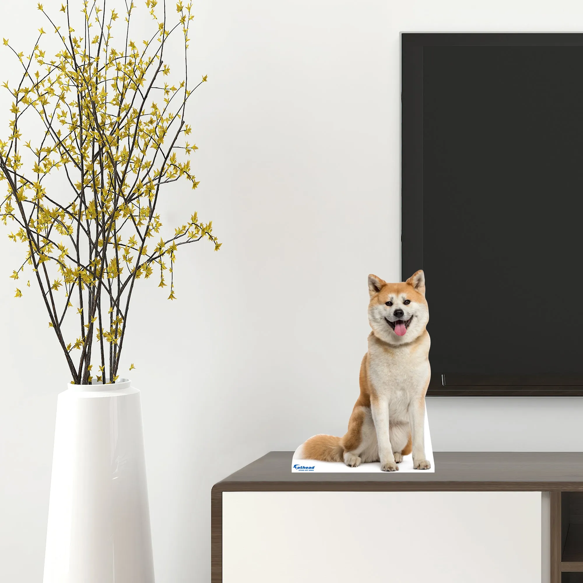 Animals: Akita Inu Mini Cardstock Cutout - Stand Out