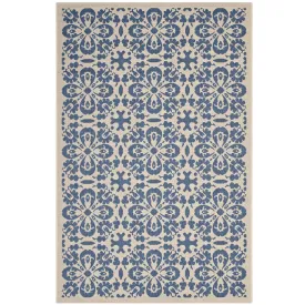 Ariana Vintage Floral Trellis 9x12 Indoor and Outdoor Area Rug By Modway - R-1142-912