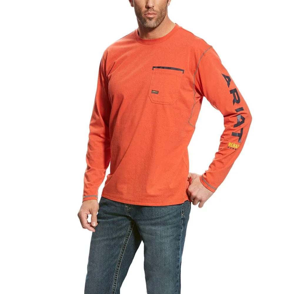 Ariat Rebar Logo Long Sleeve T-Shirt