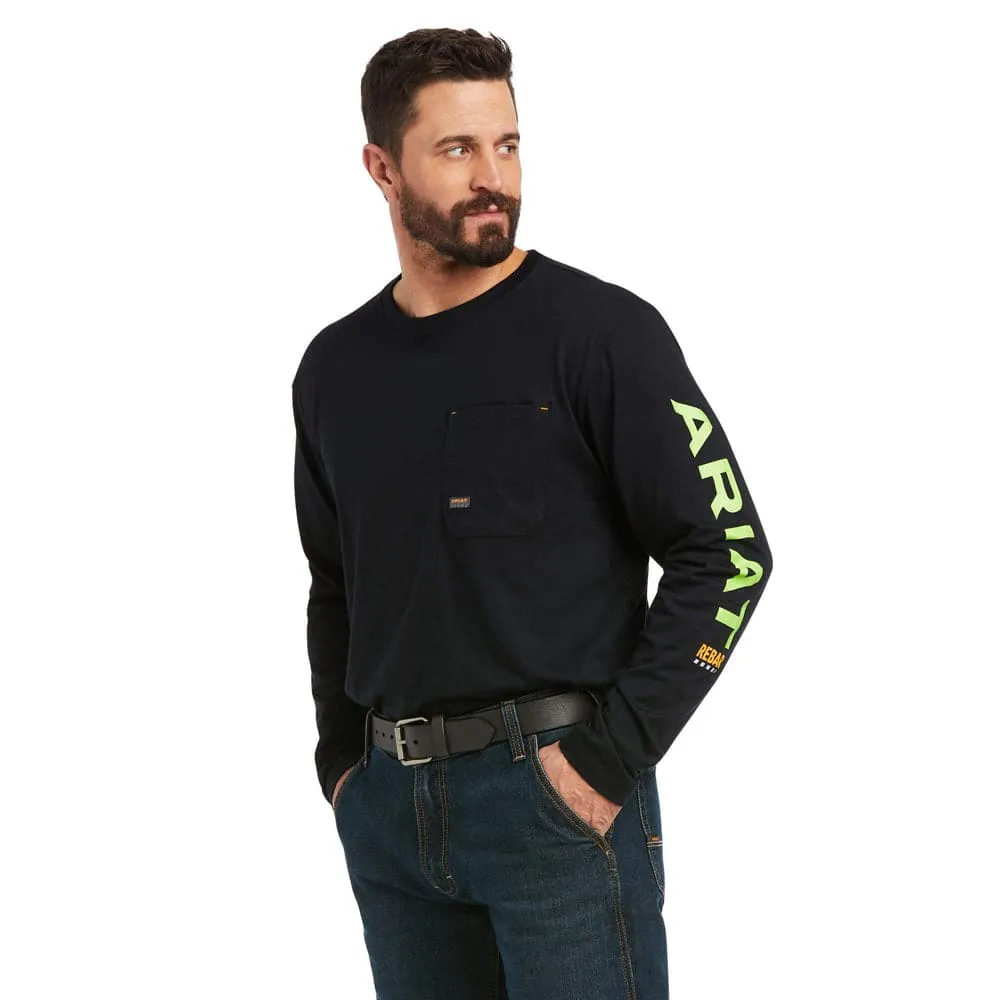 Ariat Rebar Logo Long Sleeve T-Shirt