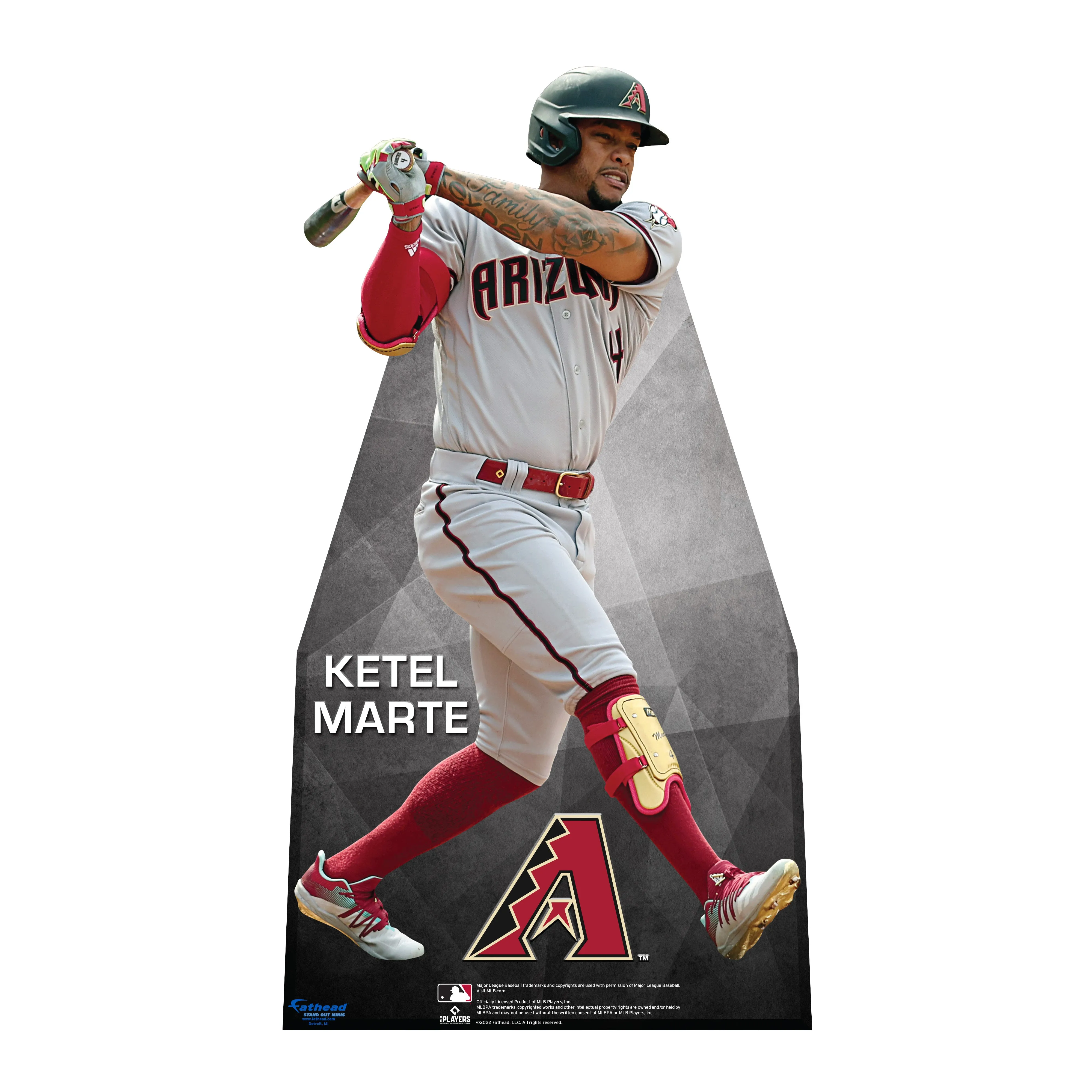 Arizona Diamondbacks: Ketel Marte   Mini   Cardstock Cutout  - Officially Licensed MLB    Stand Out