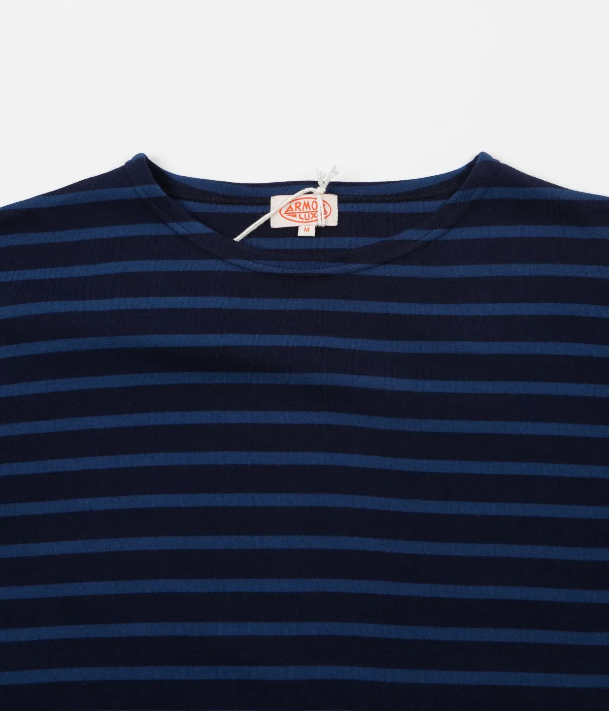 Armor Lux Breton Long Sleeve T-Shirt - Seal / Royal