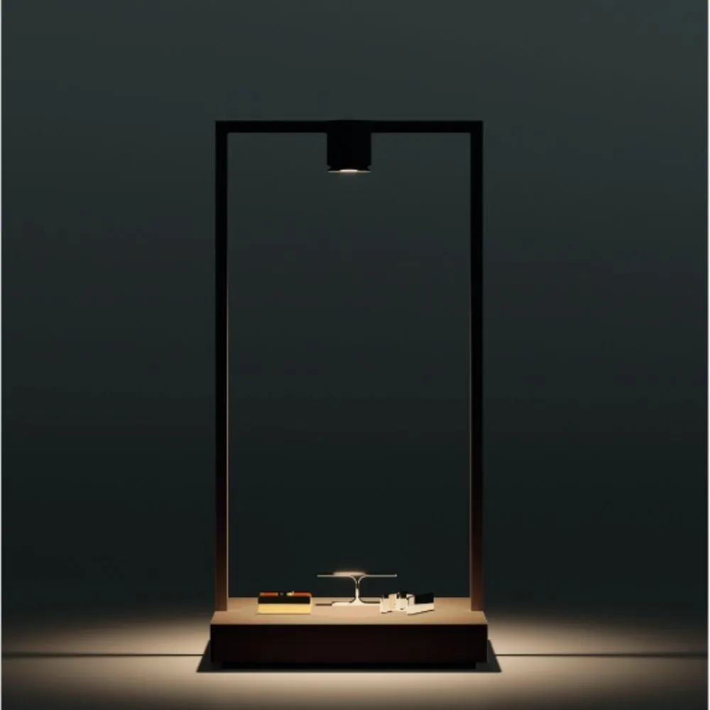 Artemide Curiosity 36 portable table lamp LED brown/black h. 36 cm.