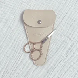 Artisan Gold-Handled Mini Scissors