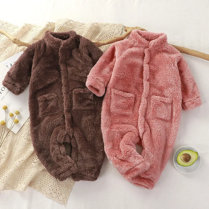 Baby Plush Jumpsuit