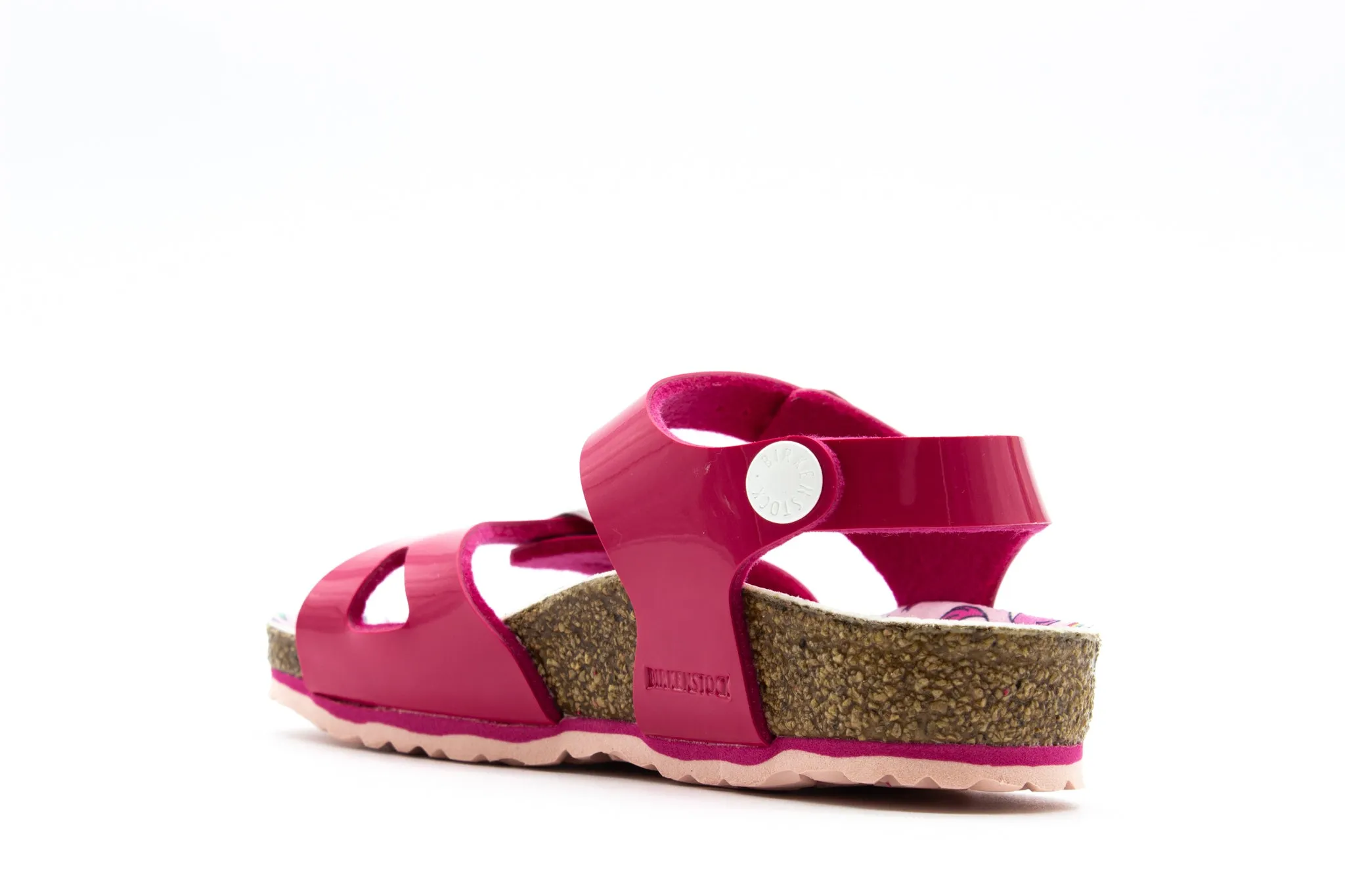 Birkenstock Rio Kids Patent Fuchsia Tulip/Unicorn 1018862