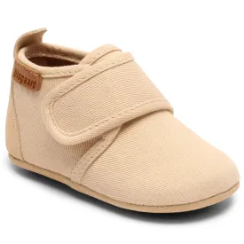 Bisgaard Baby Cotton Home Shoe Creme