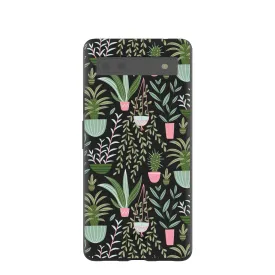 Black Indoor Garden Google Pixel 6a Case