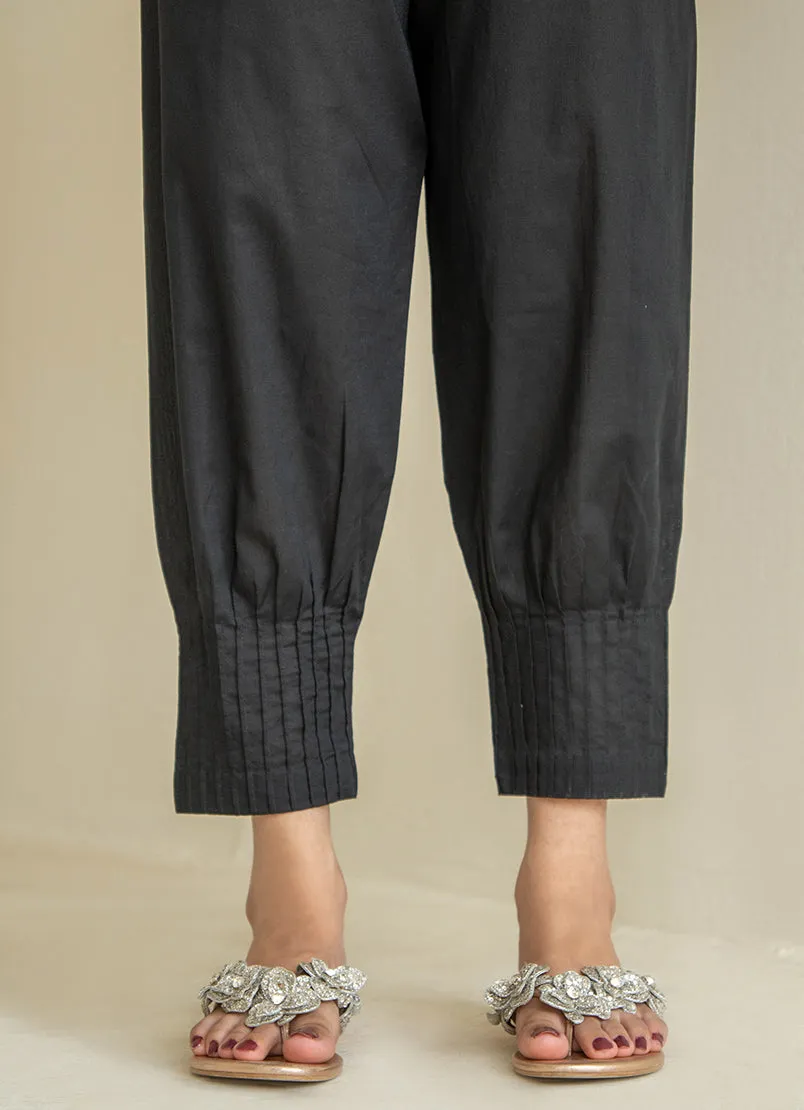 Black Pintux Pant