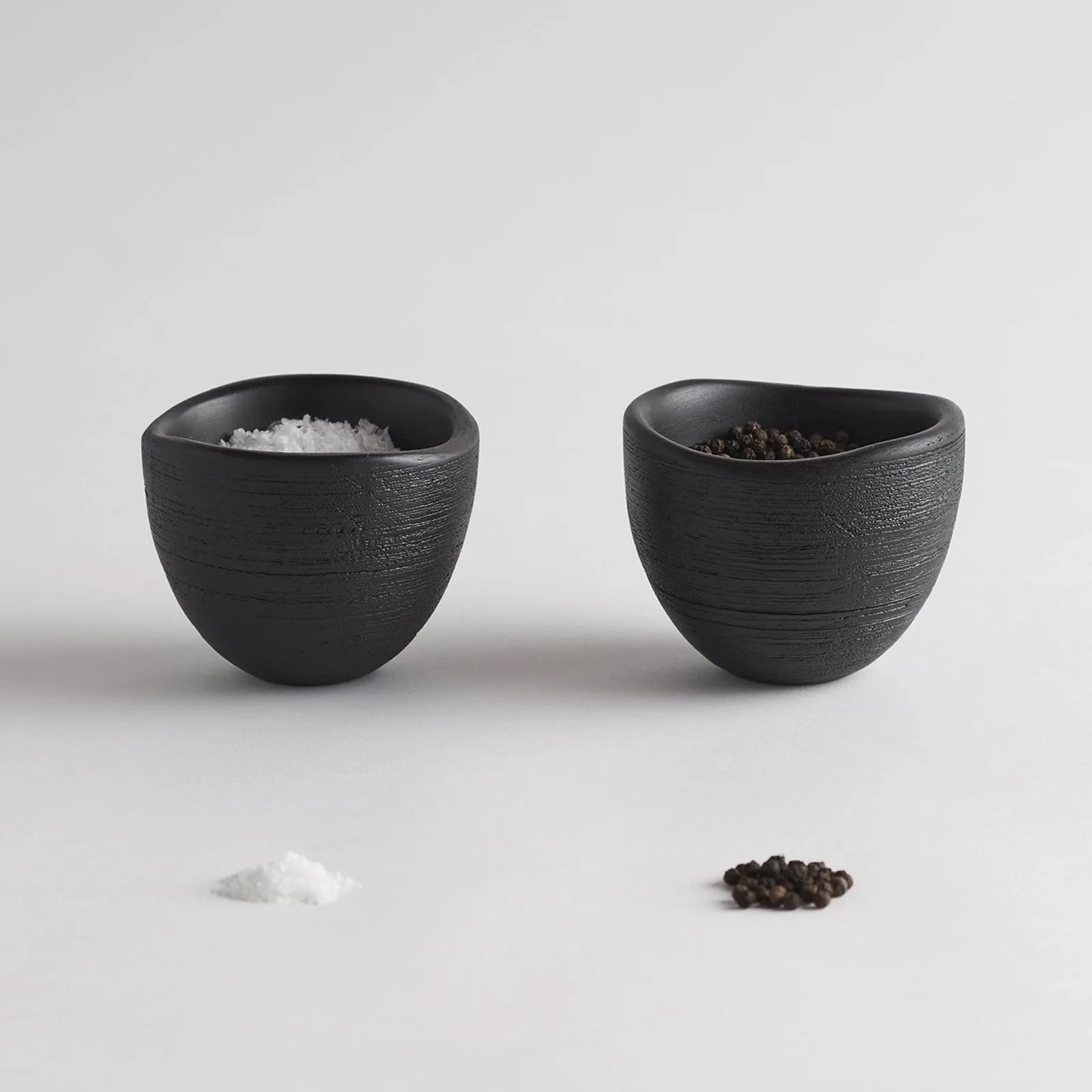 Black Tidbit Bowls, Set of 2