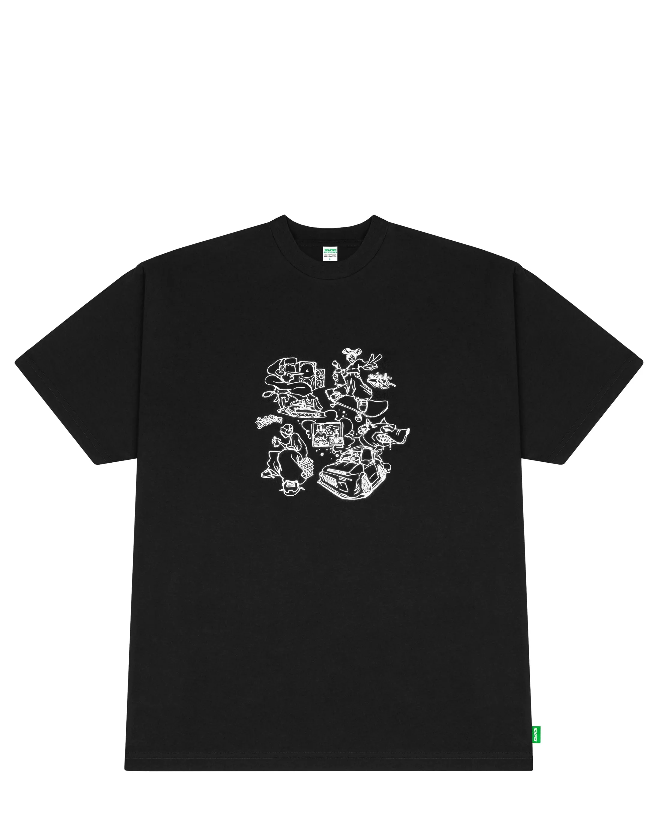 Blinkerfluid Sketch Tee - Black