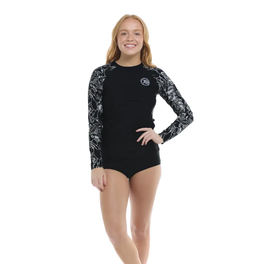 Body Glove Sleek Long Sleeve Rashguard 39-602741 - Jubilee Black