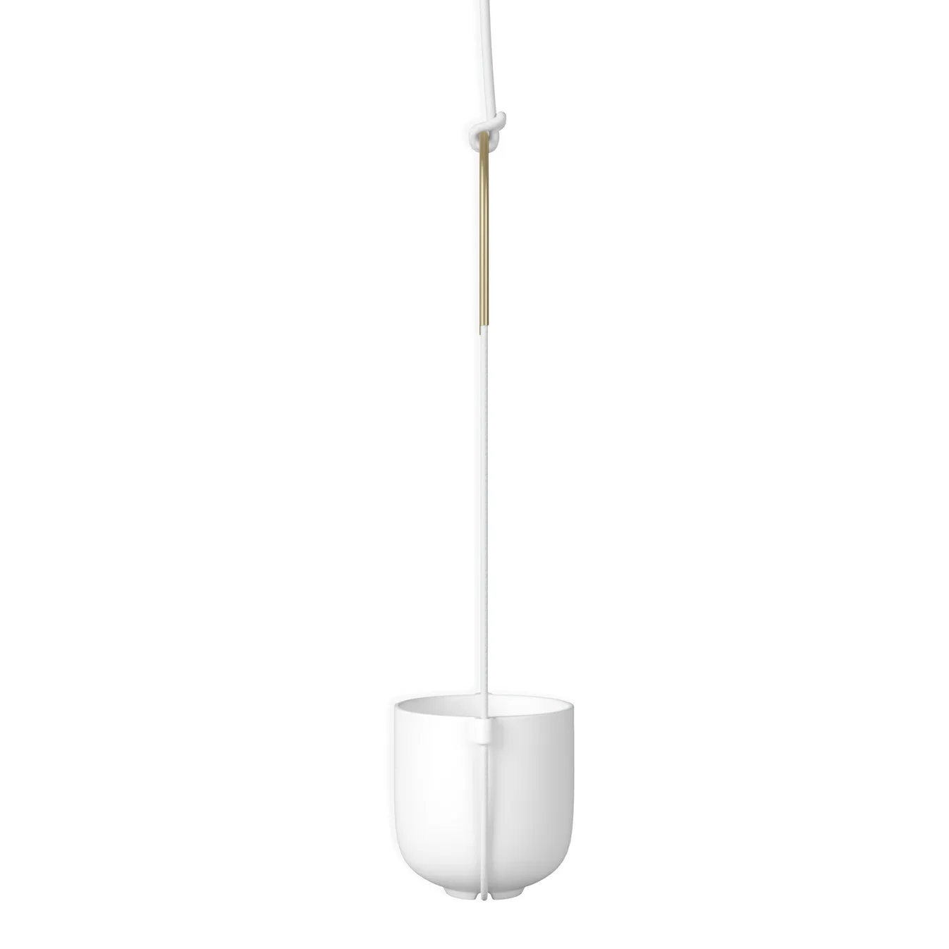 BOLO PLANTER - White