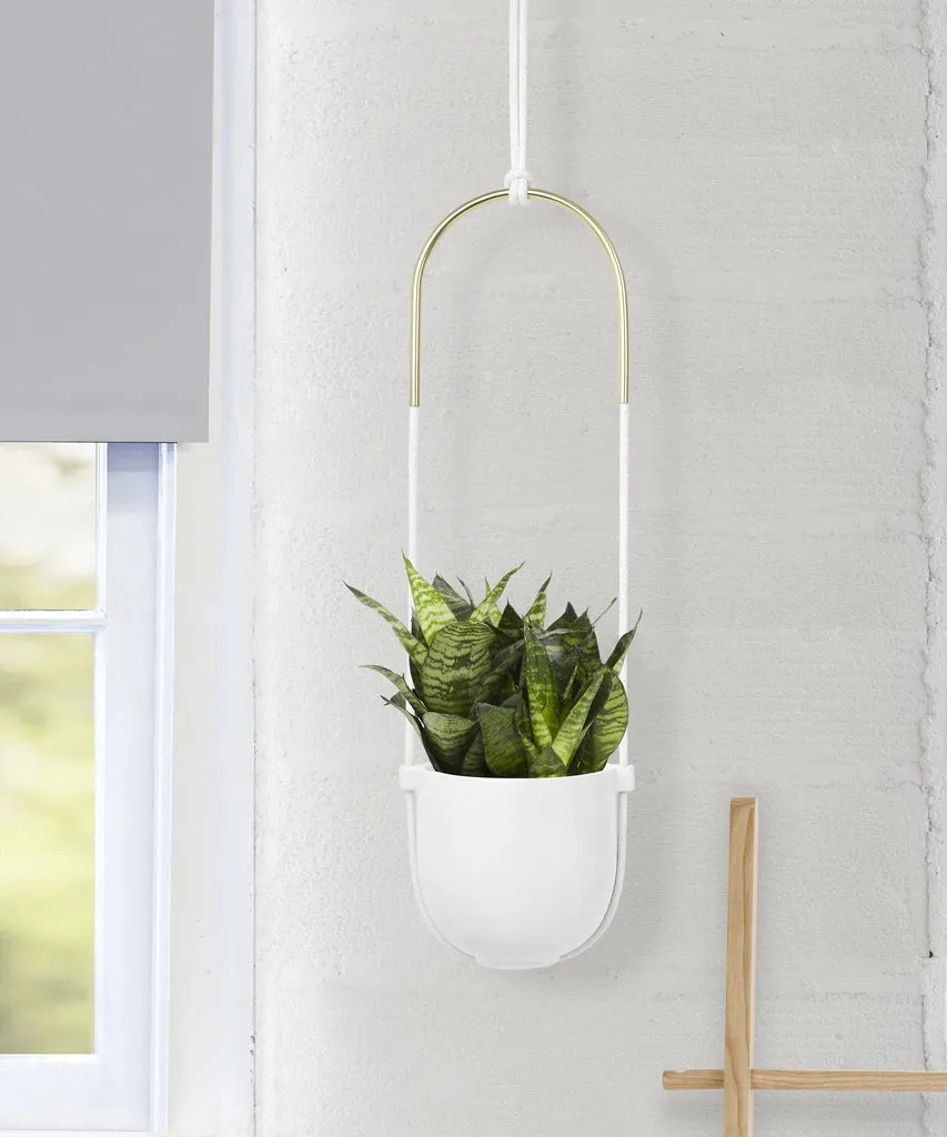 BOLO PLANTER - White