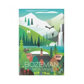 BOZEMAN REFRIGERATOR MAGNET