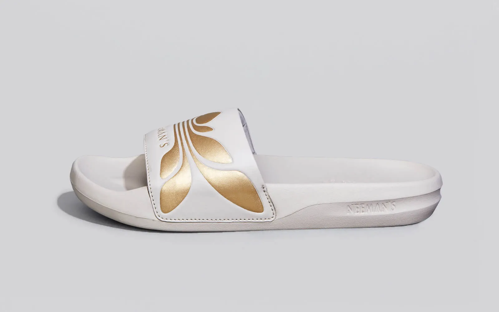 Breather Slides (Women Exclusive) : Grey-Gold