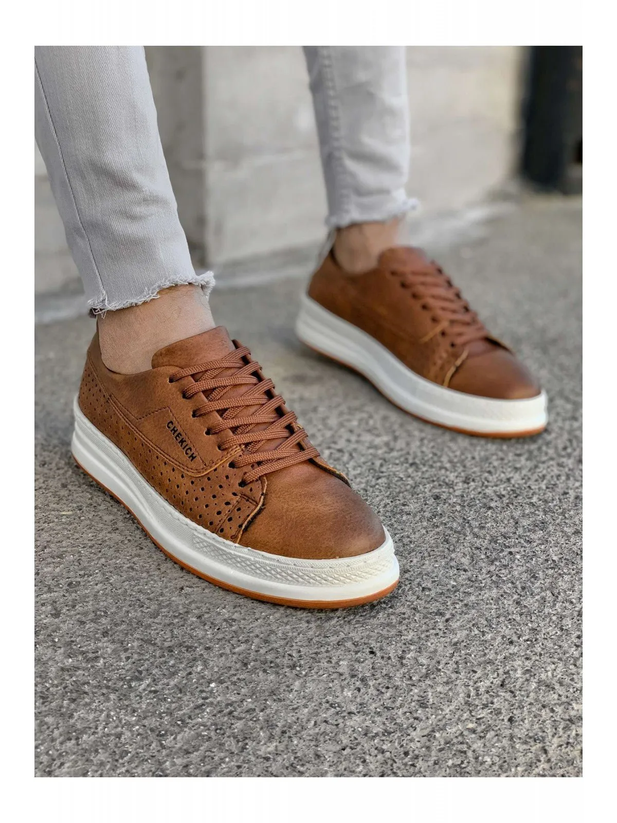 Brown Sneaker CH043 Streetwear Sneaker