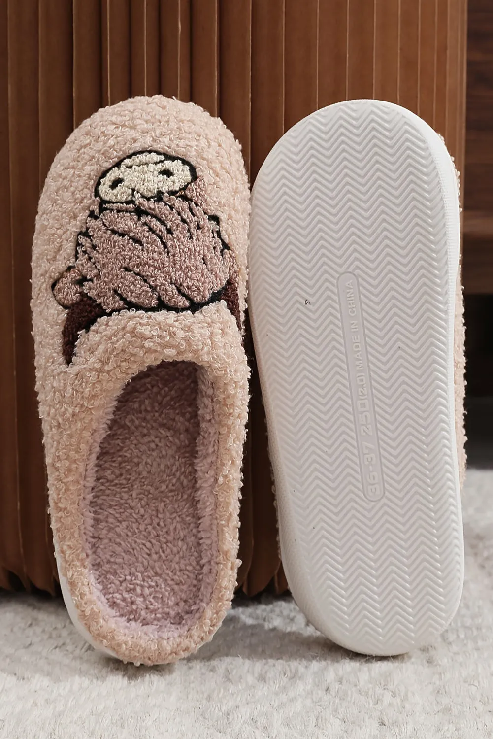 Buffalo Plush Slippers