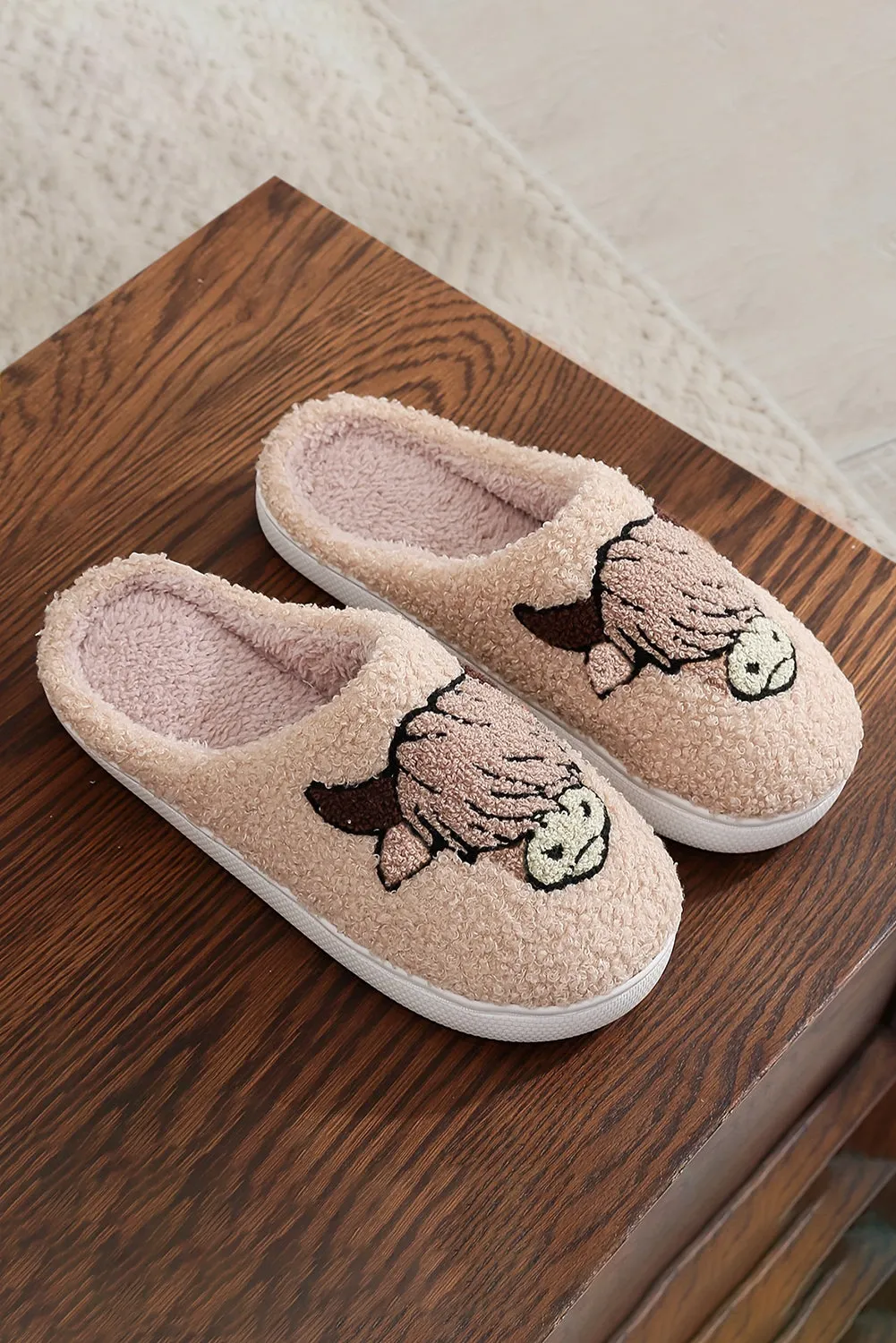 Buffalo Plush Slippers