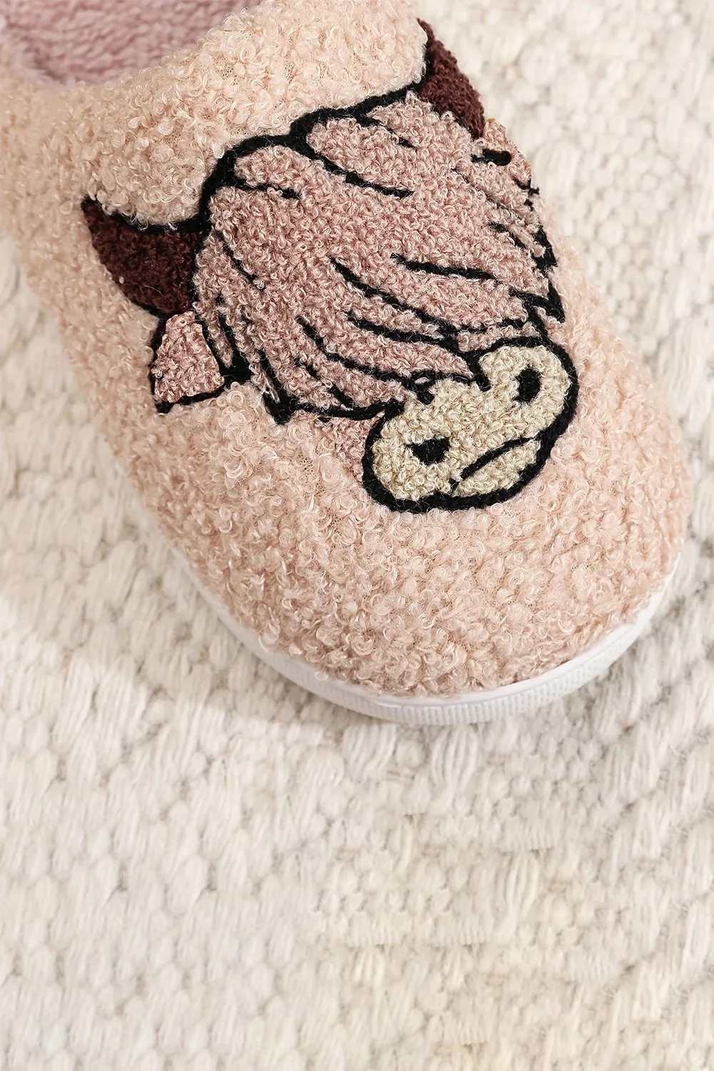 Buffalo Plush Slippers