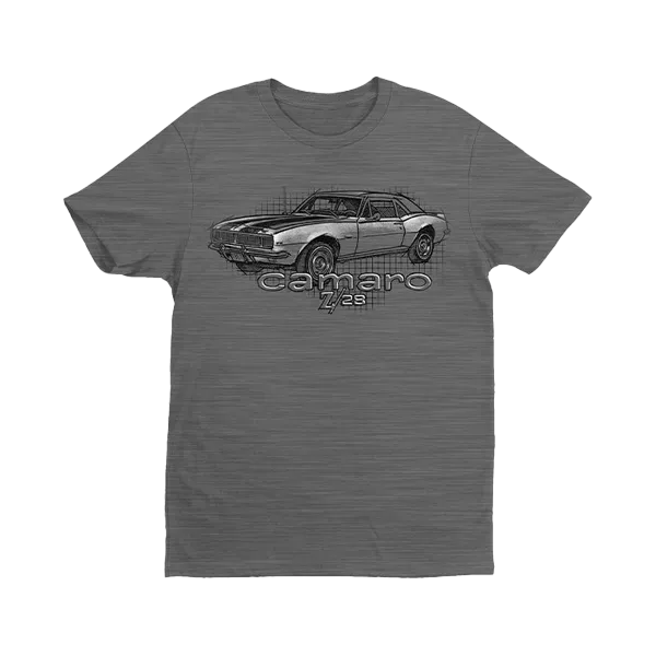 Camaro Sketch Grid T-Shirt