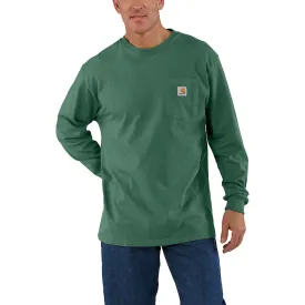 Carhartt Men's Long Sleeve Pocket T-Shirt_Frosted Balsam Heather