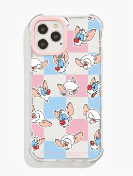 Cartoon Network Pinky & the Brain Check Shock iphone Case